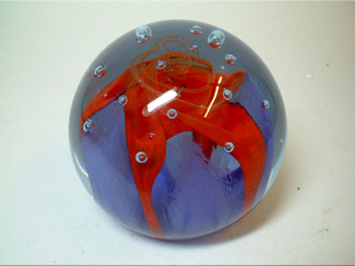 (image for) Caithness "Diablo" Glass Paperweight/Paper Weight