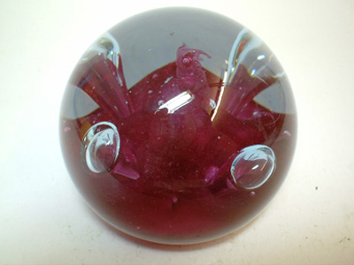 (image for) Caithness Glass "Moonflower" Paperweight/Paper Weight