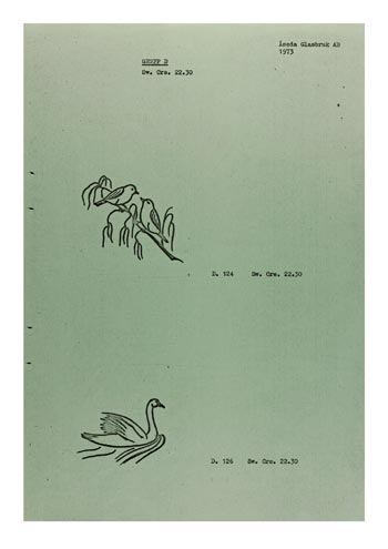 Aseda Glasbruk Murano Glass 1971-73 Catalogue, Page 78