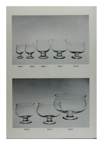 Aseda Glasbruk 1975-77 Swedish Glass Catalogue, Page 2