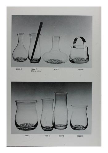 Aseda Glasbruk Murano Glass 1975-77 Catalogue, Page 4
