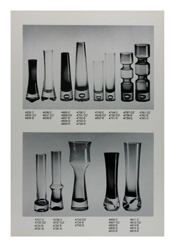 Aseda Glasbruk Murano Glass 1975-77 Catalogue, Page 5