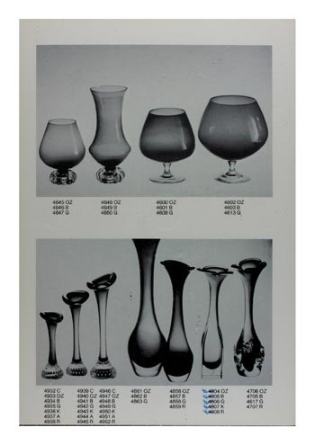 Aseda Glasbruk Murano Glass 1975-77 Catalogue, Page 10