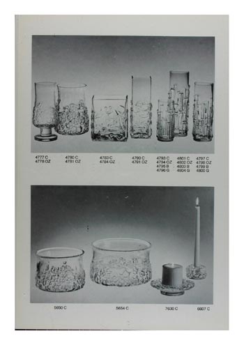 Aseda Glasbruk Murano Glass 1975-77 Catalogue, Page 14