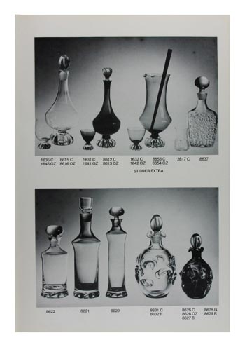 Aseda Glasbruk Murano Glass 1975-77 Catalogue, Page 23
