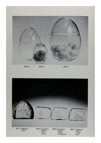 Aseda Glasbruk Murano Glass 1975-77 Catalogue, Page 28
