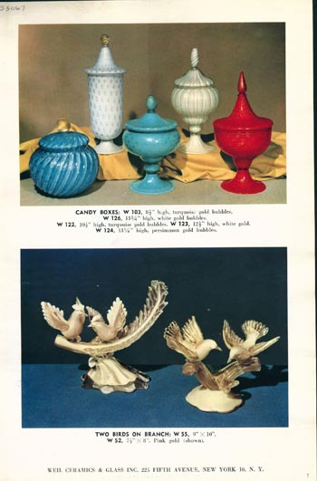Barbini 1961 Murano Glass Catalogue, Page 7