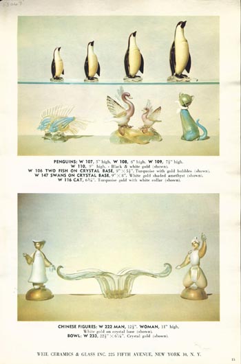 Barbini 1961 Murano Glass Catalogue, Page 15