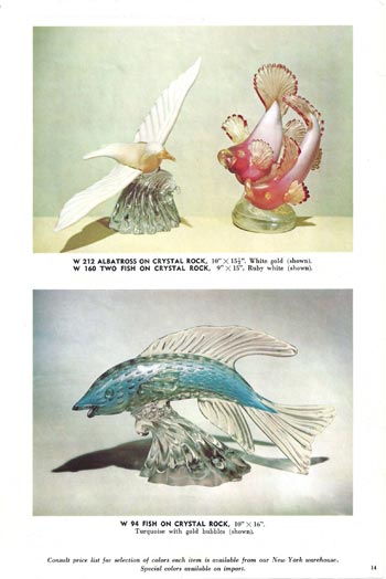 Barbini 1965 Murano Glass Catalogue, Page 14
