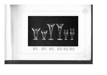 Boda 1926 Swedish Glass Catalogue, Page 14