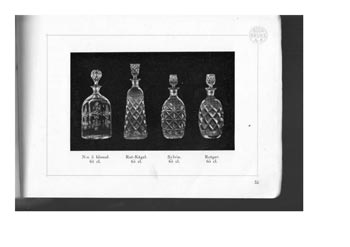 Boda 1926 Swedish Glass Catalogue, Page 35