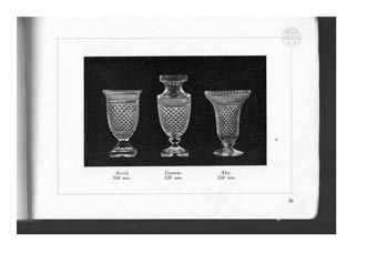 Boda 1926 Swedish Glass Catalogue, Page 36