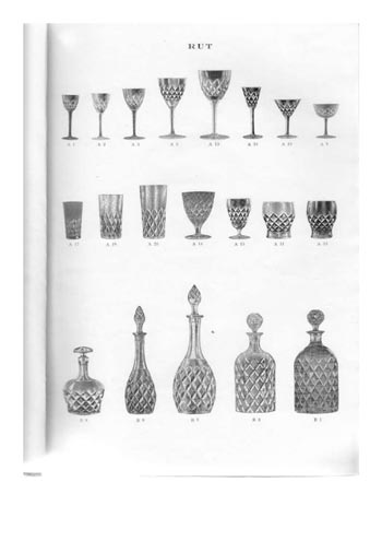 Boda 1933 Swedish Glass Catalogue, Page 1