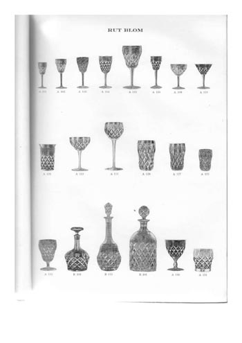 Boda 1933 Swedish Glass Catalogue, Page 6