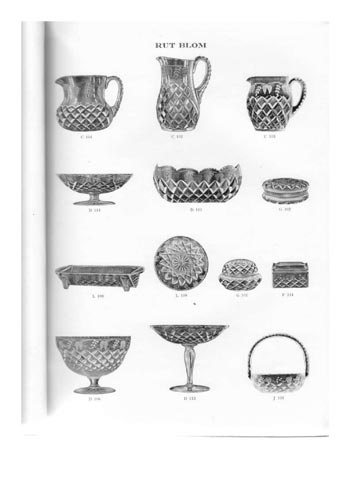 Boda 1933 Swedish Glass Catalogue, Page 7
