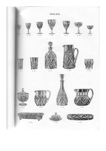 Boda 1933 Swedish Glass Catalogue, Page 13
