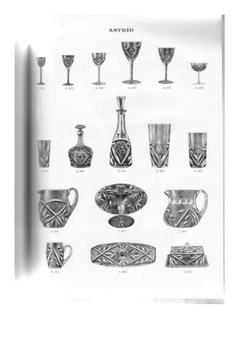 Boda 1933 Swedish Glass Catalogue, Page 27