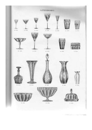 Boda 1933 Swedish Glass Catalogue, Page 34