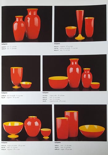 Carlo Moretti 1998 Murano Glass Catalogue, Page 6