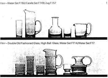 Dartington 1967 - 1968 Glass Catalogue, Page 5