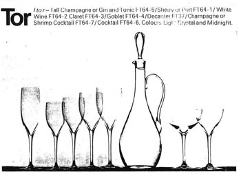 Dartington 1967 - 1968 Glass Catalogue, Page 11