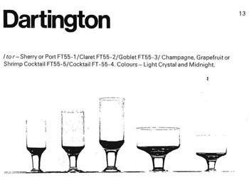 Dartington 1967 - 1968 Glass Catalogue, Page 13