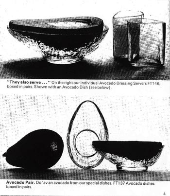 Dartington 1972 Glass Catalogue, Page 4