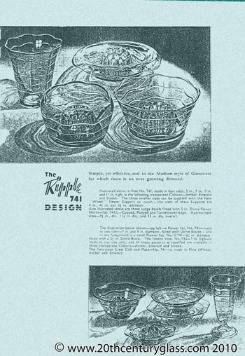 George Davidson 1940 Glass Catalogue, Page 3