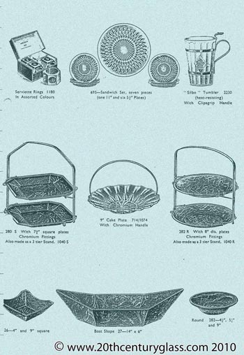 George Davidson 1940 Glass Catalogue, Page 13