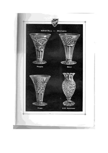 Elme Glasbruk 1926 Swedish Glass Catalogue, Page 4