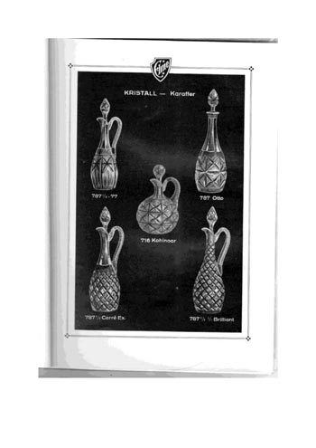 Elme Glasbruk 1926 Swedish Glass Catalogue, Page 12