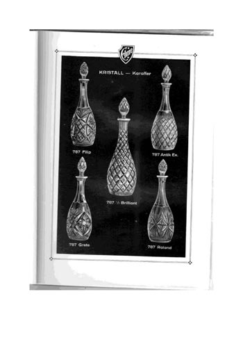 Elme Glasbruk 1926 Swedish Glass Catalogue, Page 13