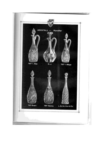 Elme Glasbruk 1926 Swedish Glass Catalogue, Page 14