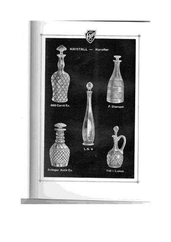 Elme Glasbruk 1926 Swedish Glass Catalogue, Page 15