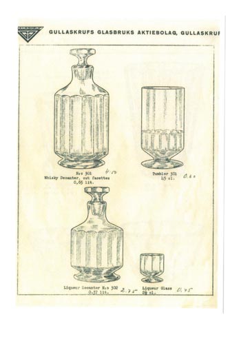 Gullaskruf Swedish Glass Catalogue - After 1933, Page 4
