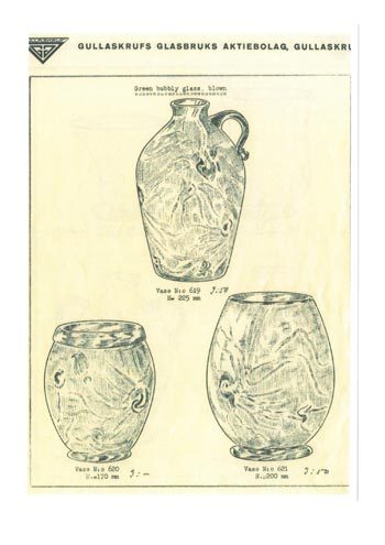 Gullaskruf Swedish Glass Catalogue - After 1933, Page 13