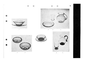 Gullaskruf 1947 Swedish Glass Catalogue, Page 19
