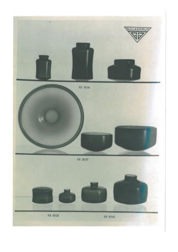 Gullaskruf 1959 Swedish Glass Catalogue, Page 1