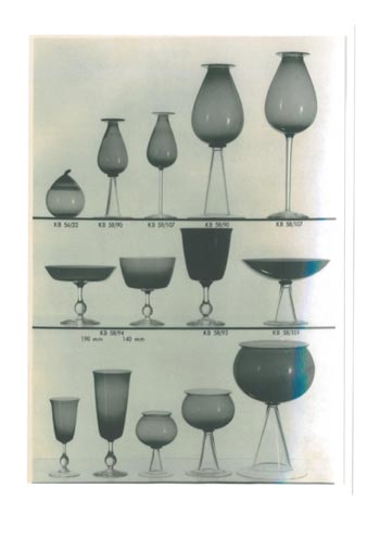 Gullaskruf 1959 Swedish Glass Catalogue, Page 3