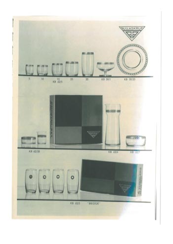 Gullaskruf 1959 Swedish Glass Catalogue, Page 7