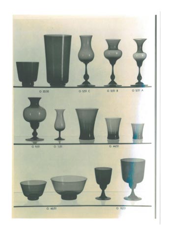 Gullaskruf 1959 Swedish Glass Catalogue, Page 8