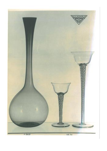 Gullaskruf 1959 Swedish Glass Catalogue, Page 12