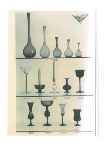 Gullaskruf 1959 Swedish Glass Catalogue, Page 13