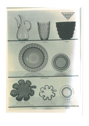 Gullaskruf 1959 Swedish Glass Catalogue, Page 14
