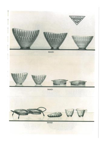 Gullaskruf 1959 Swedish Glass Catalogue, Page 23