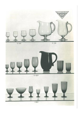 Gullaskruf 1959 Swedish Glass Catalogue - Extra, Page 15