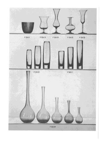 Gullaskruf 1963 Swedish Glass Catalogue, Page 16