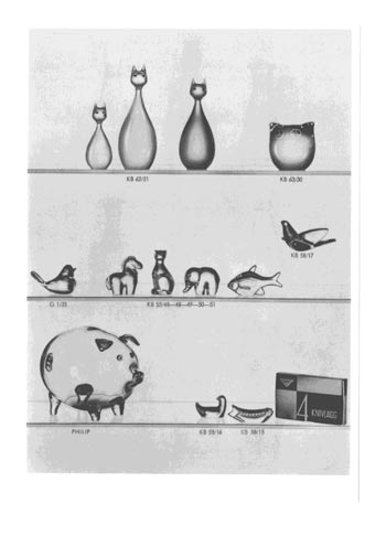 Gullaskruf 1963 Swedish Glass Catalogue, Page 24