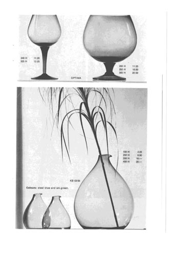 Gullaskruf 1968 Swedish Glass Catalogue, Page 13