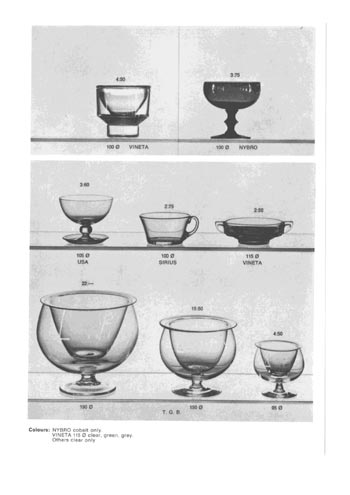Gullaskruf 1968 Swedish Glass Catalogue, Page 23
